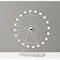 Homeroots 372849 18 x 5.25 x 22 in. Chrome Metal Large LED Ferris Wheel Lamp 372849 - alternate 1